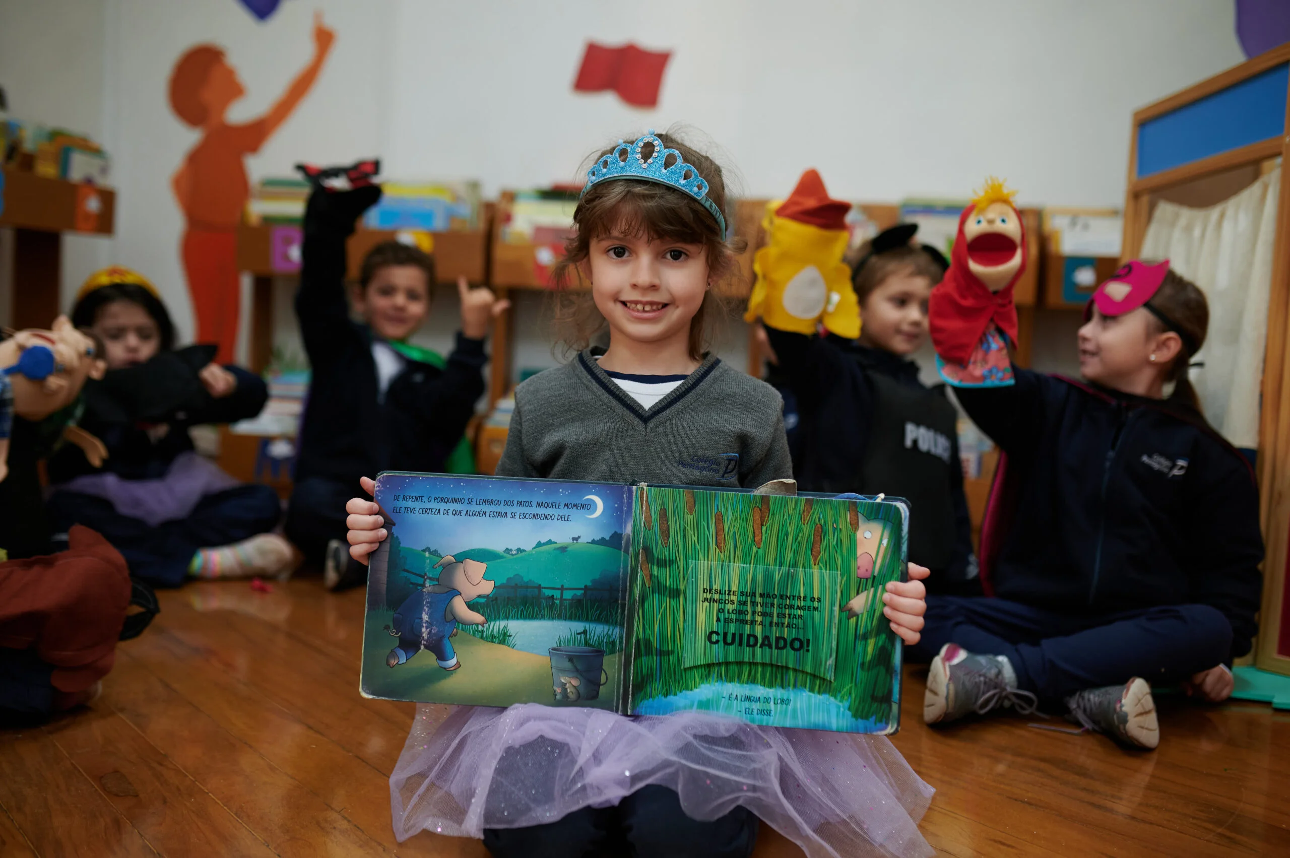 Colégio Pentágono incentiva leitura na primeira infância