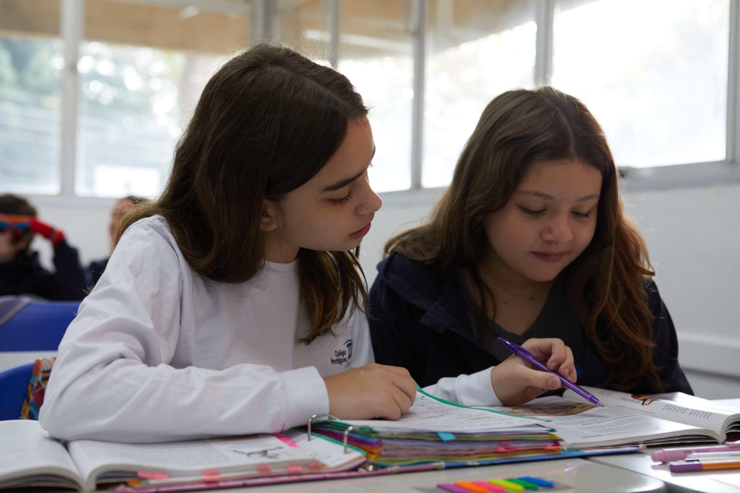 Aulas em Inglês no Ensino Fundamental Anos Finais do Colégio Pentágono