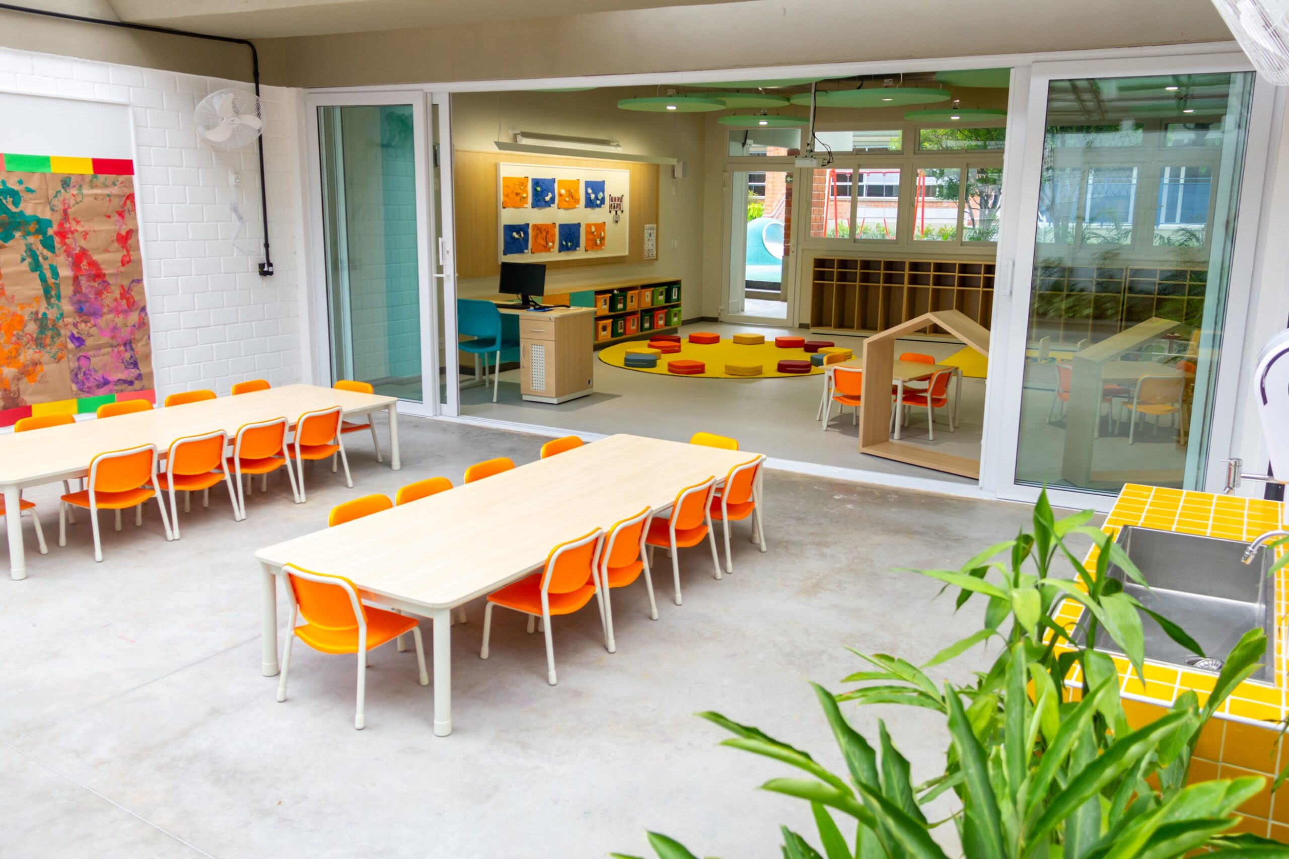 Espaços externos de aprendizagem - Educação Infantil