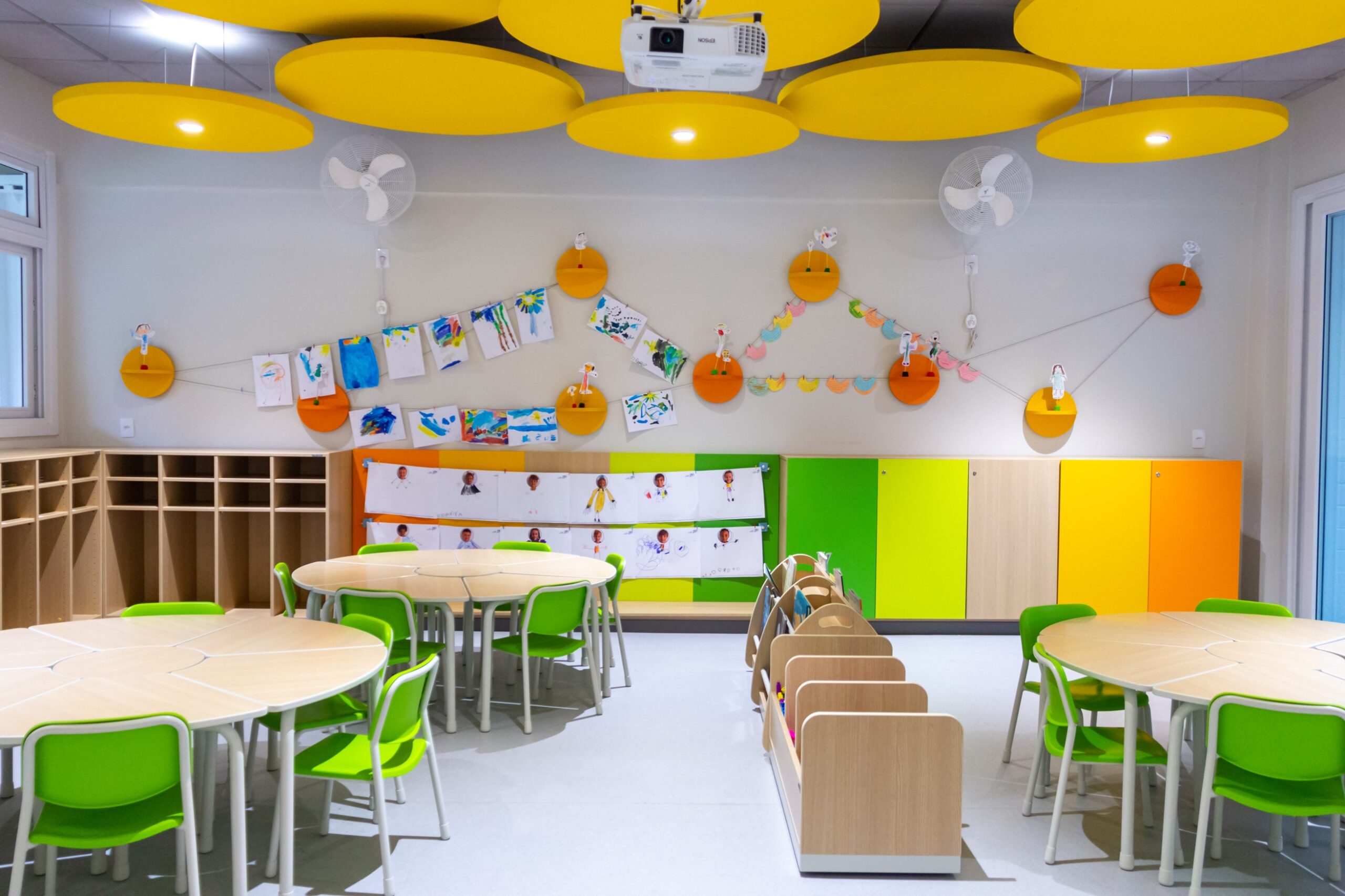 Salas de aula - Educação Infantil G4/G5