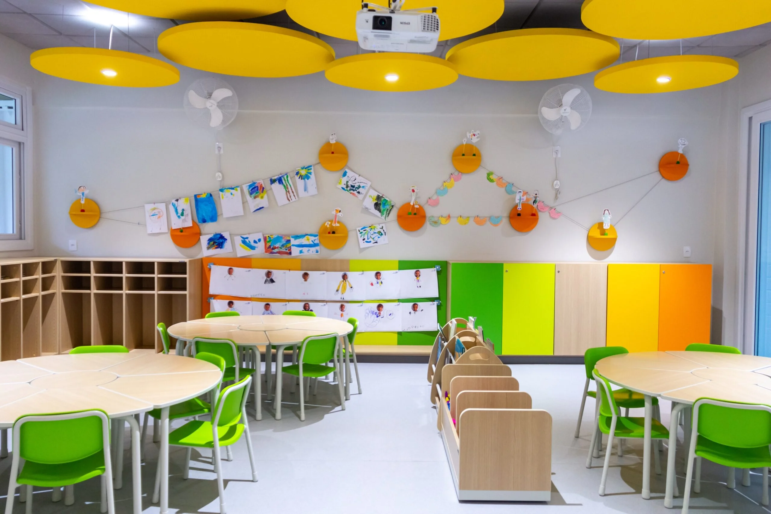 Salas de aula - Educação Infantil G4/G5