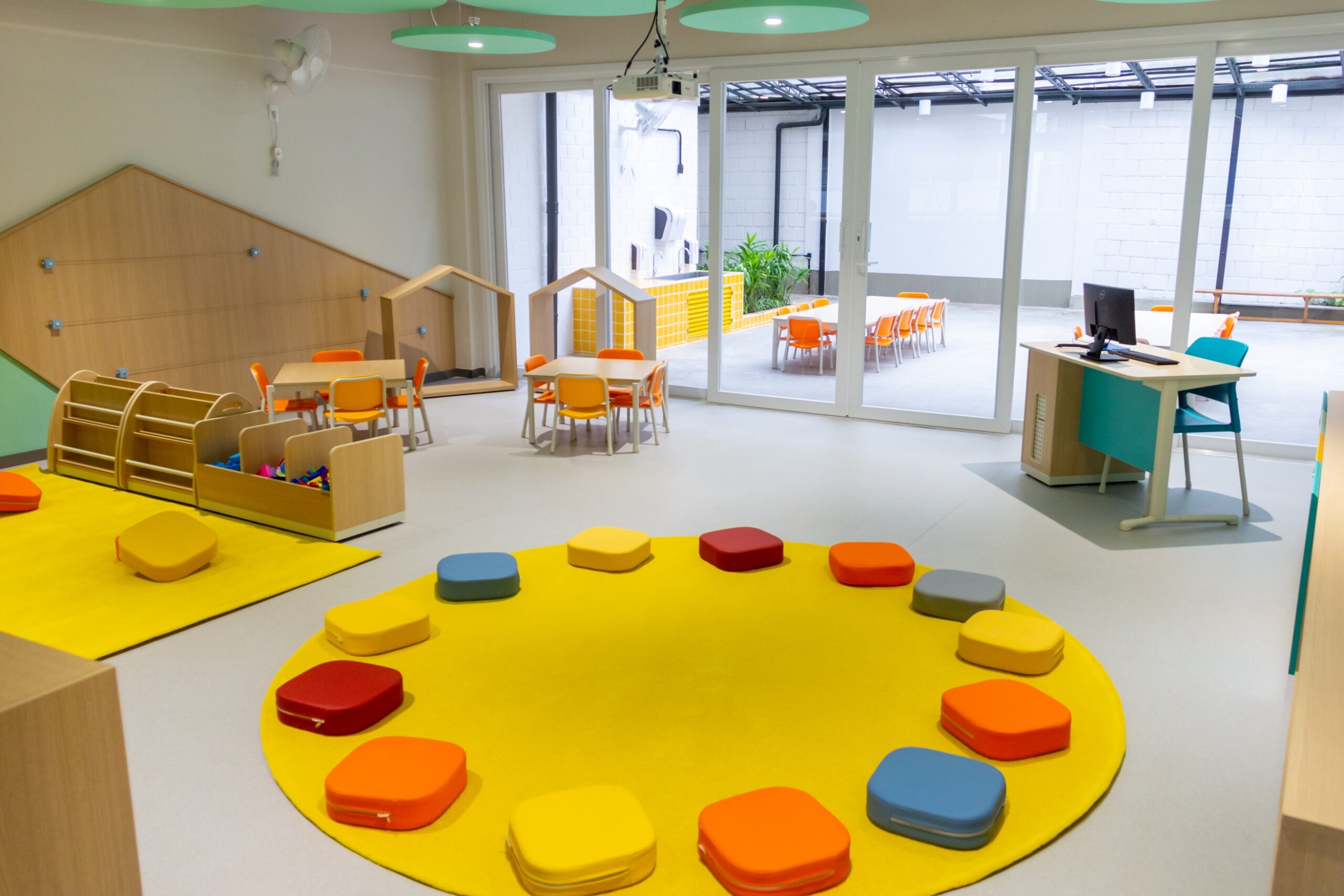 Salas de aula - Educação Infantil G2/G3