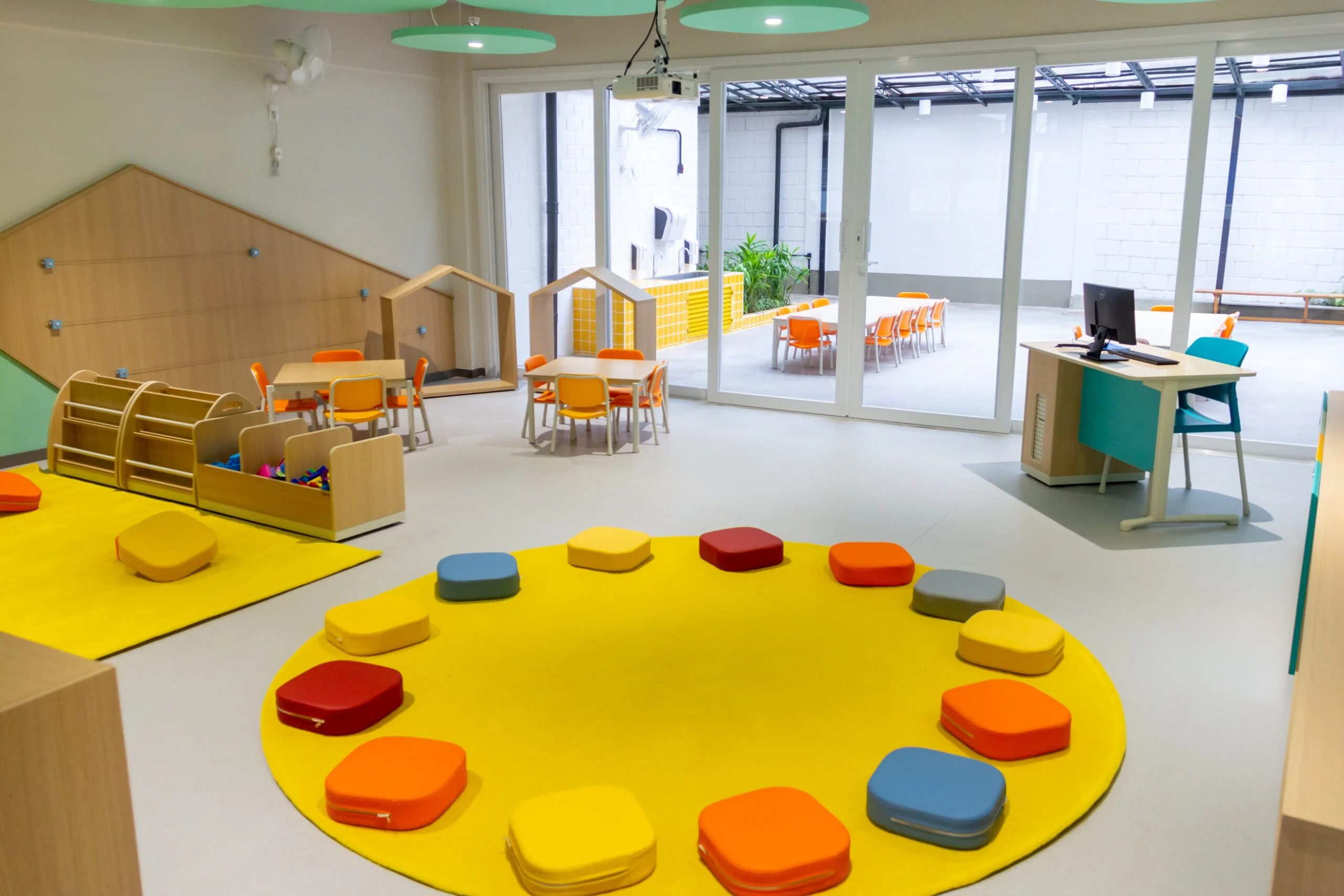 Salas de aula - Educação Infantil G2/G3