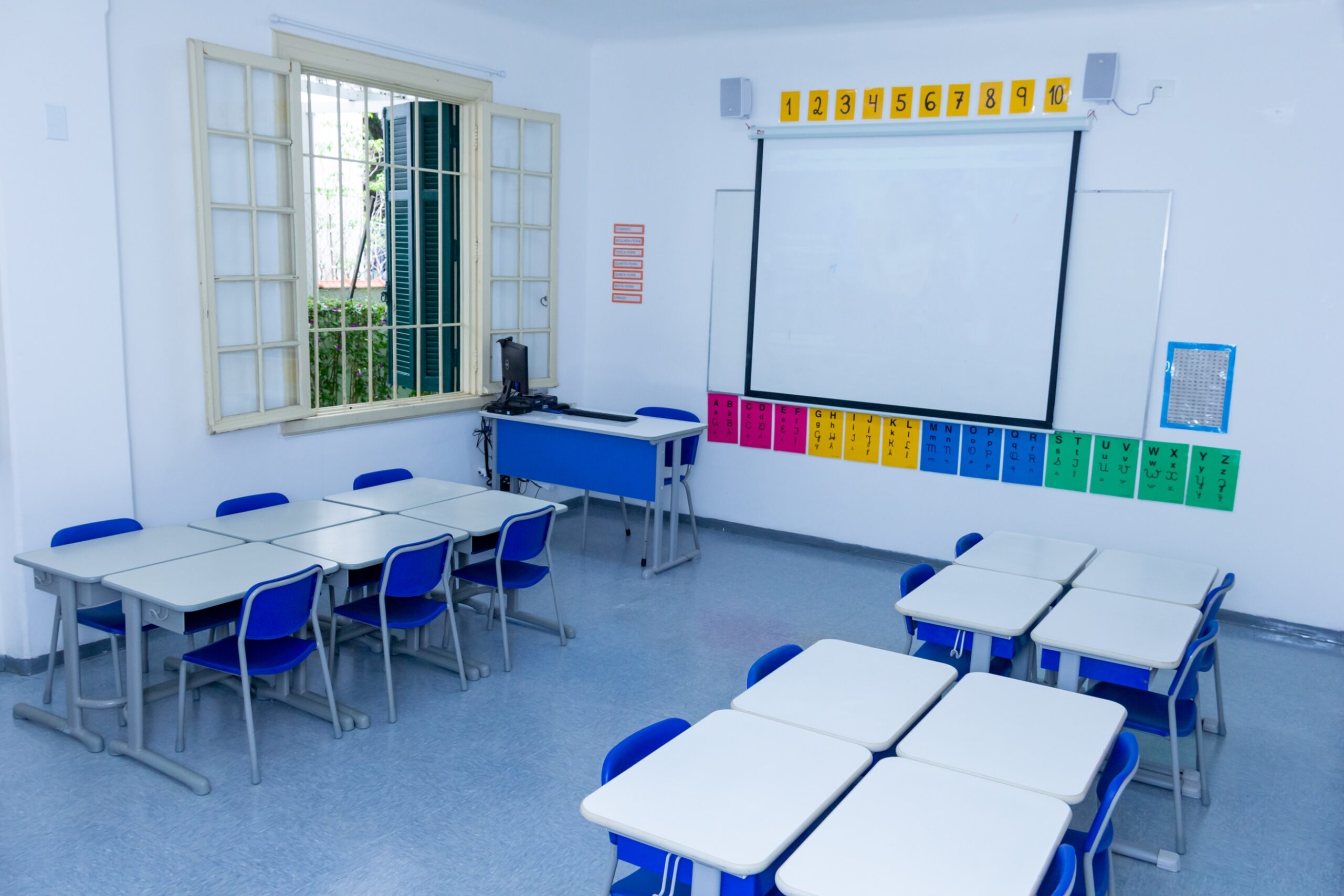 Salas de aula - 1º Ano