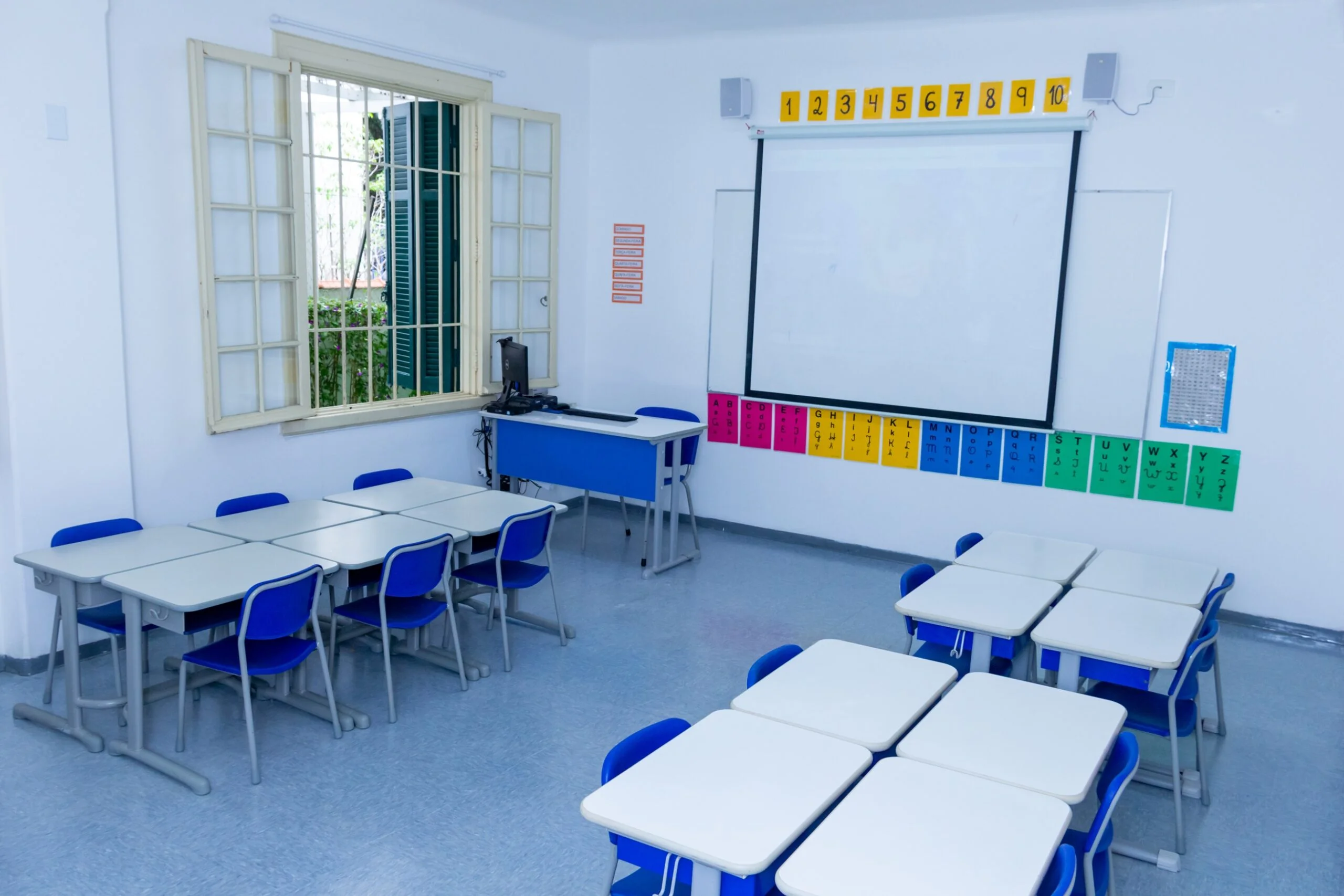 Salas de aula - 1º Ano