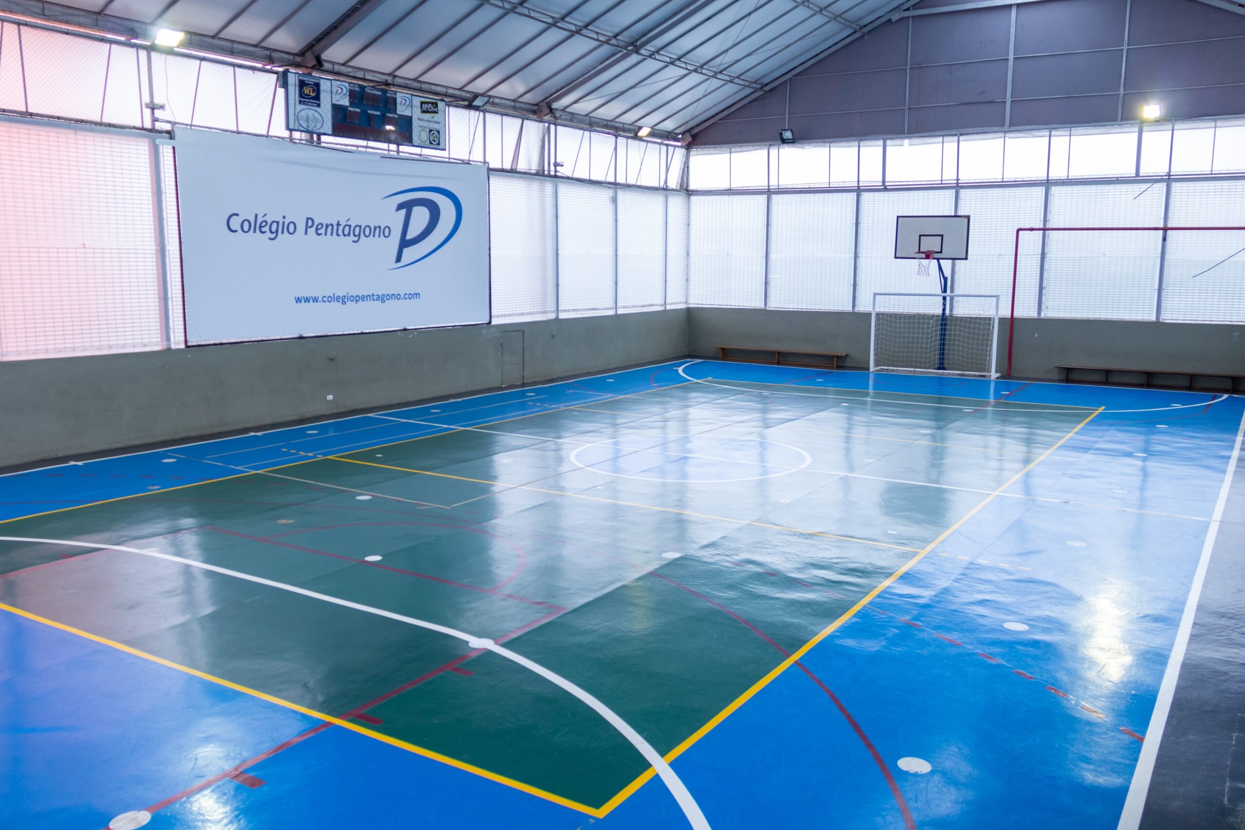 Infraestrutura esportiva - Quadra Coberta