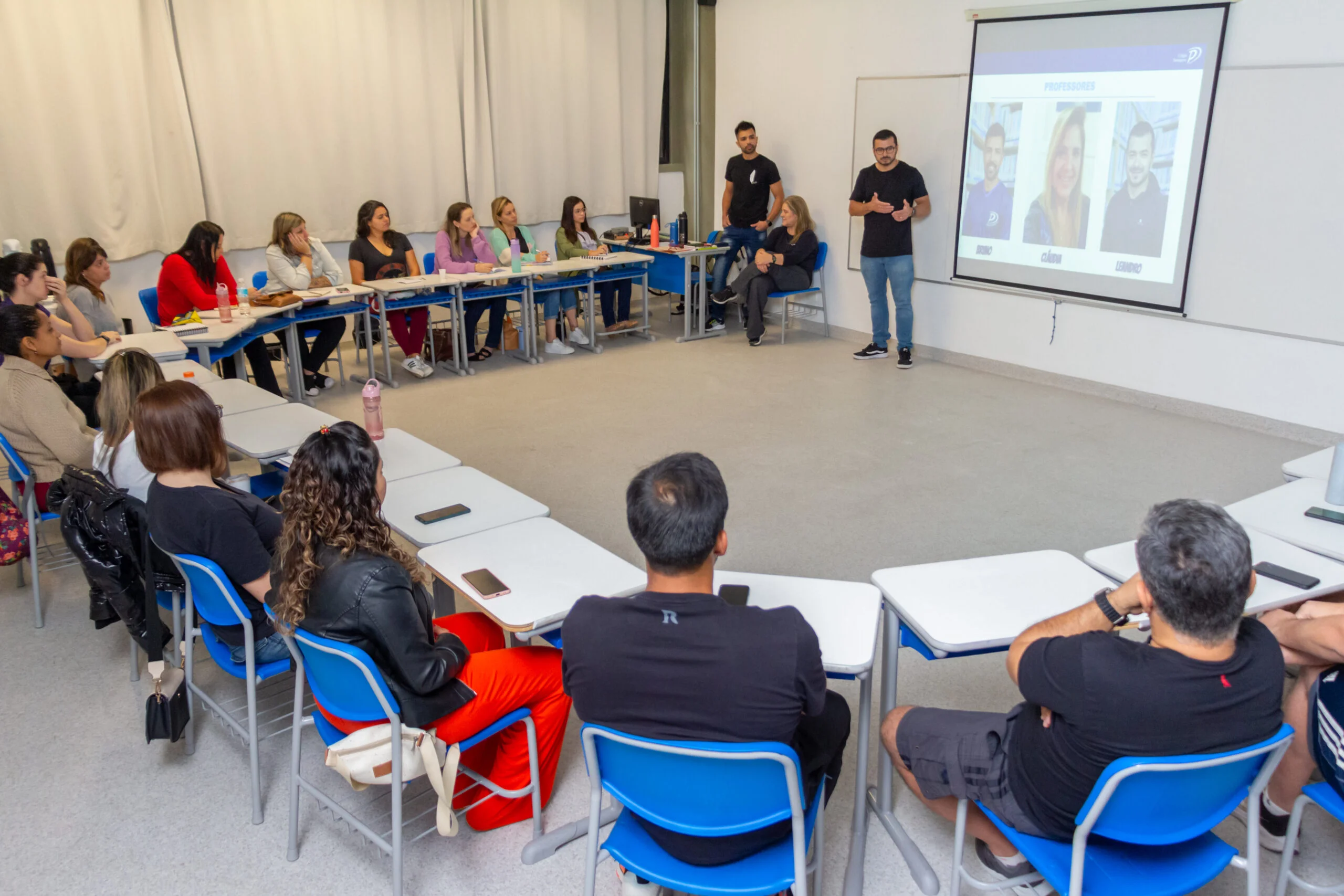 Cursos para educadores no CDP