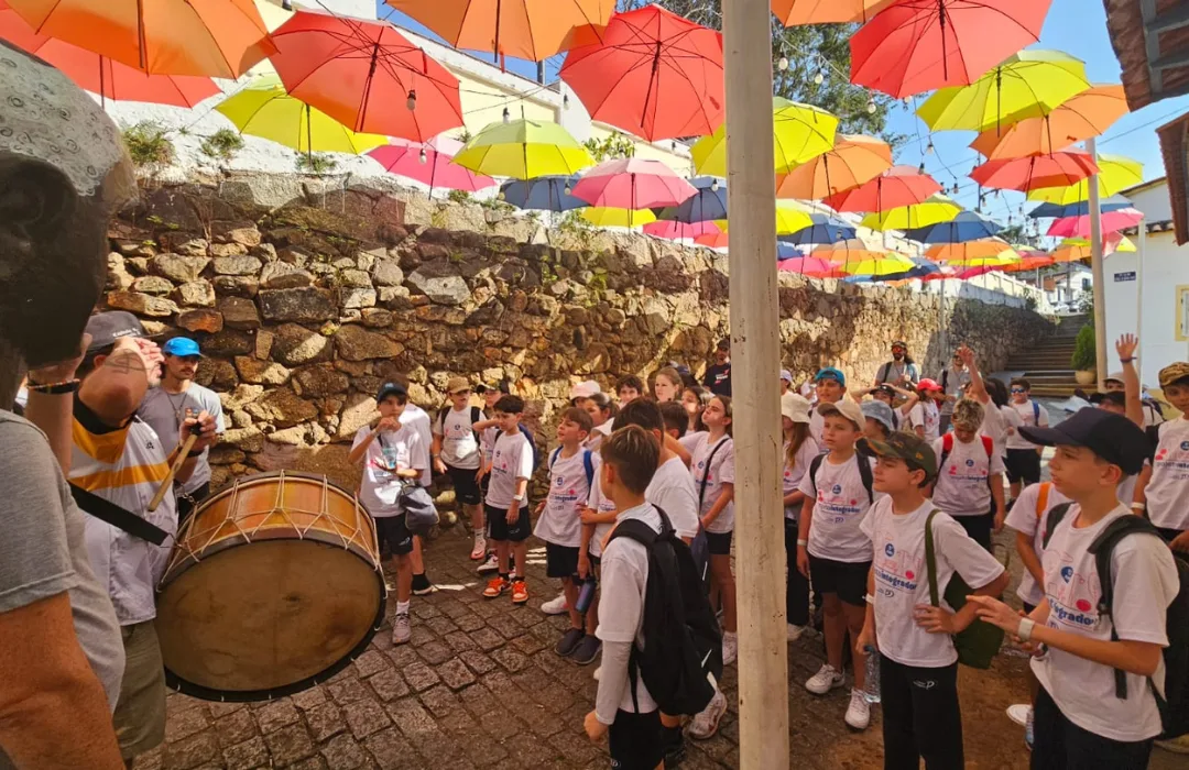 Alunos do Colégio Pentágono em Saída Pedagógica para Santana do Parnaíba